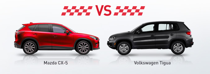 Mazda CX-5 vs VW Tiguan